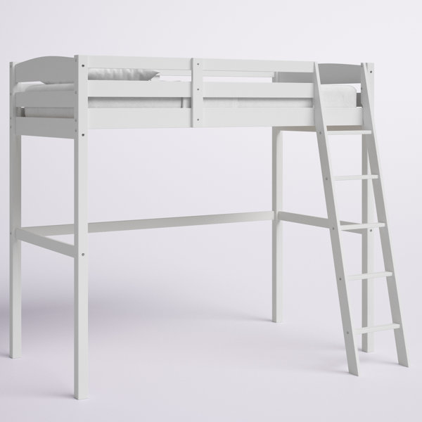 Mack & Milo™ Mallika Solid Wood Loft Bed & Reviews Wayfair Canada